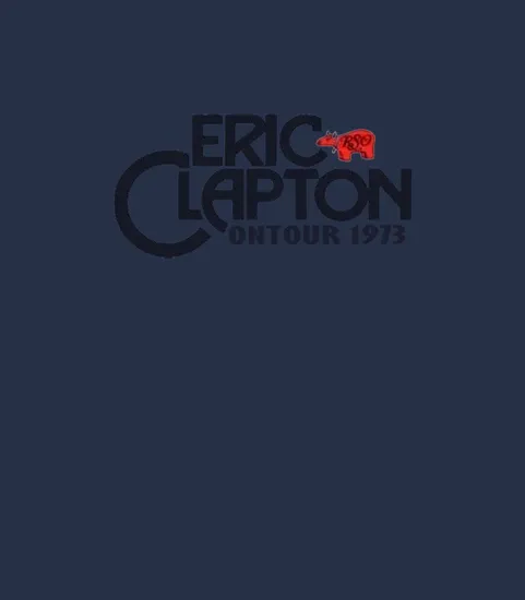 1974 Eric Clapton Vintage Tshirt Concert Tour Rare Original Rock Band