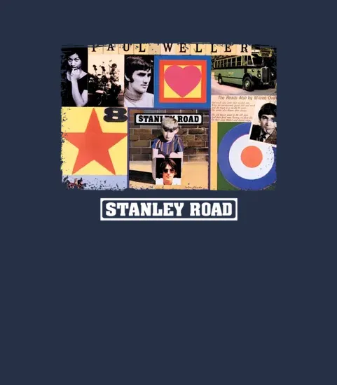 2 Sides Vintage Paul Weller Stanley Road Rock Punk Mod Tour Concert Promo
