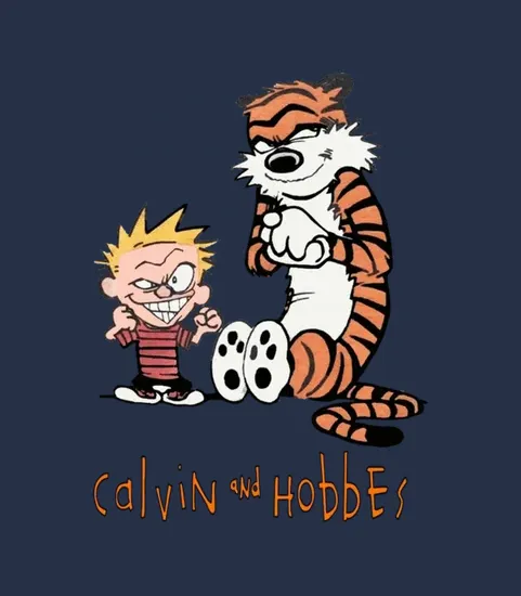 90s Calvin And Hobbes