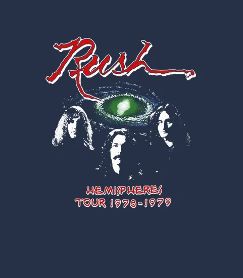 Rush Hemispheres Tour 1978