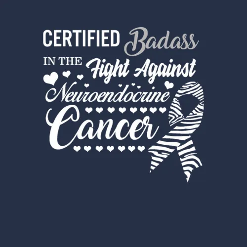 Badass Neuroendocrine Cancer Awareness Net Zebra