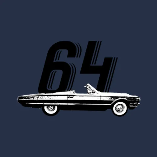 1964 Ford Thunderbird 390 Convertible 4th Gen Vintage Car Year