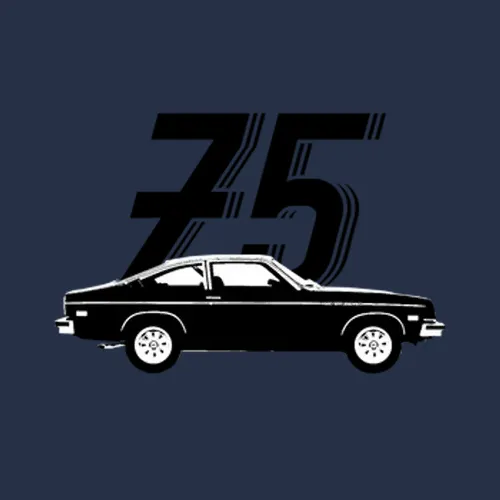 1975 Chevrolet Vega Cosworth Twin Cam B And W Vintage Car Year