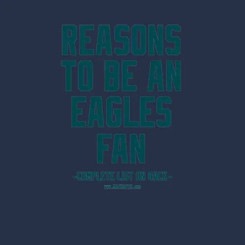 Anti Philadelphia Eagles The No Reasons To Be An Eagles Fan Nfl Gag Gift
