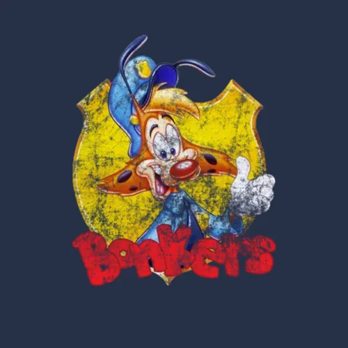 Bonkers D Bobcat Shield 90s Tv Show Cartoon Worn