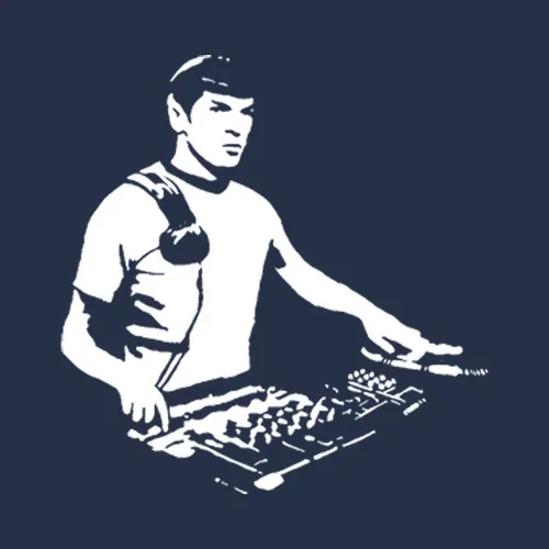D J Spock Star Strek Funny