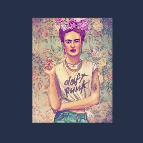 Frida Kahlo Daft Punk