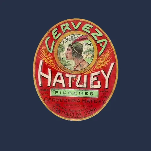 Hatuey Beer Vintage Cuban Beer Label Beer Lovers