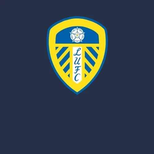 Leeds United Fc Badge Football Soccer Club Uk Premier League Biesla White