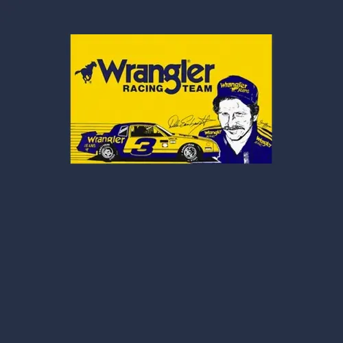 Wrangler Racing Team Ralph Dale Earnhardt Nascar Stock Car Fan