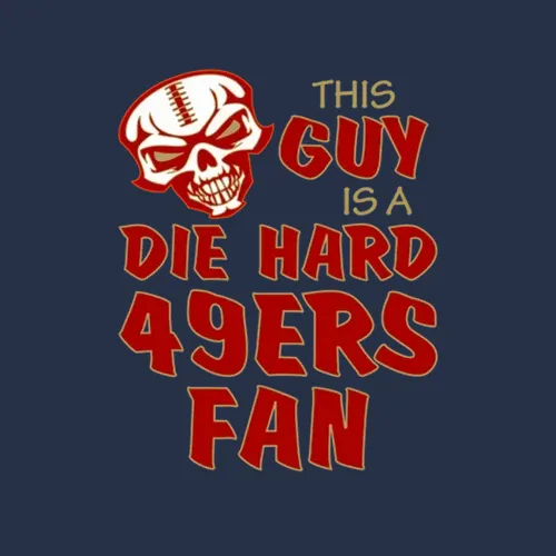 This Guy Is A Die Hard 49ers Fan Football San Francisco 49ers Team Colors