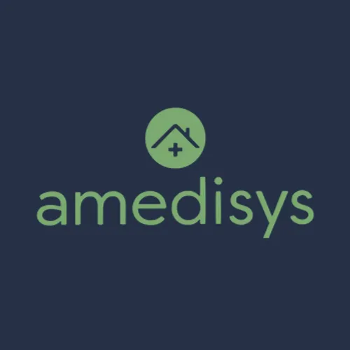 Amedisys Inc Nasdaq Company Logo Employee Fan Holiday Ornament