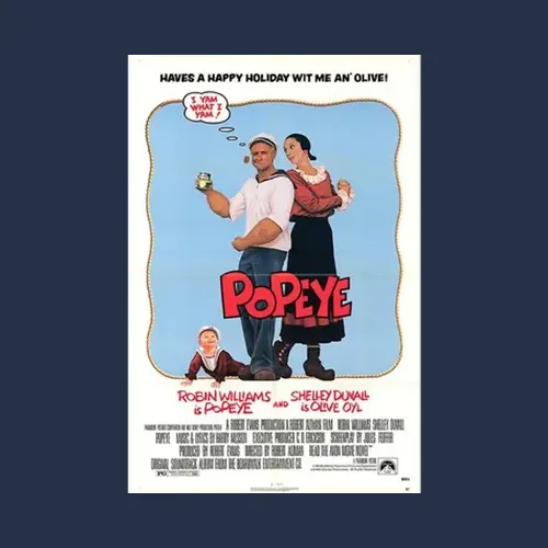 Popeye Cool 80s Comedy Vintage Classic Movie Fan