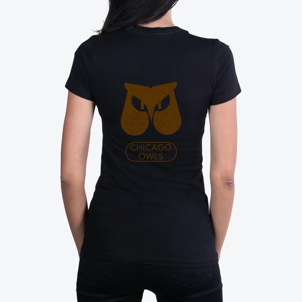 Chicago Owls Cfl Continental Football League Vintage Team Logo
