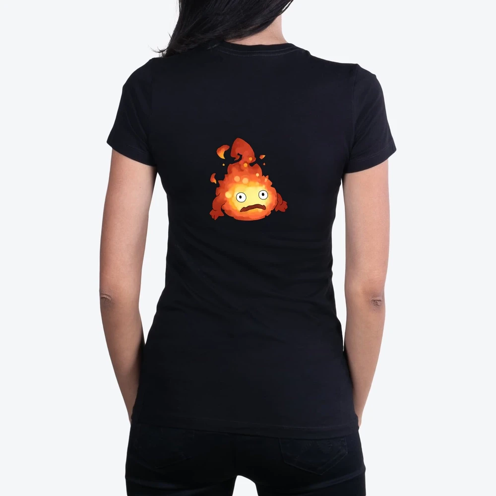 Howls Moving Castle Calcifer White Studio Ghibli