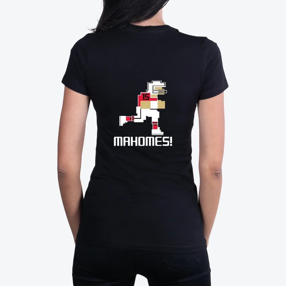 Patrick Mahomes 15 Tecmo Bowl Kansas City Football Athlete Fan