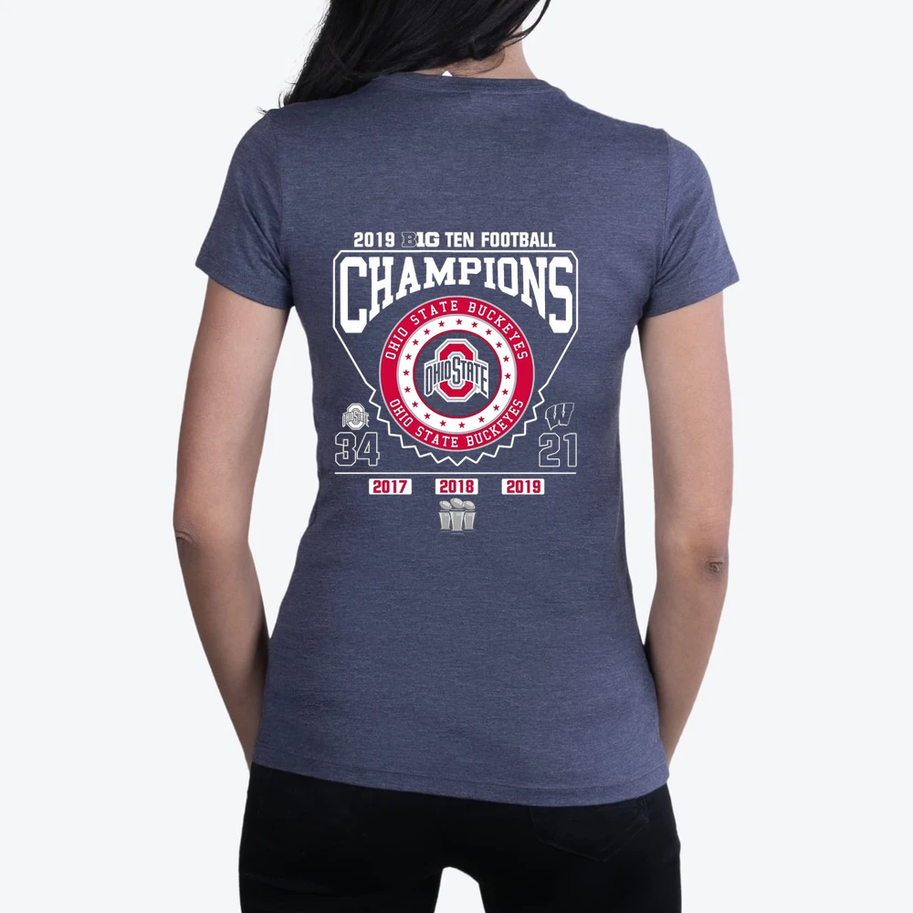 2019 Big Ten Football Champions Ohio State Buckeyes 34 21