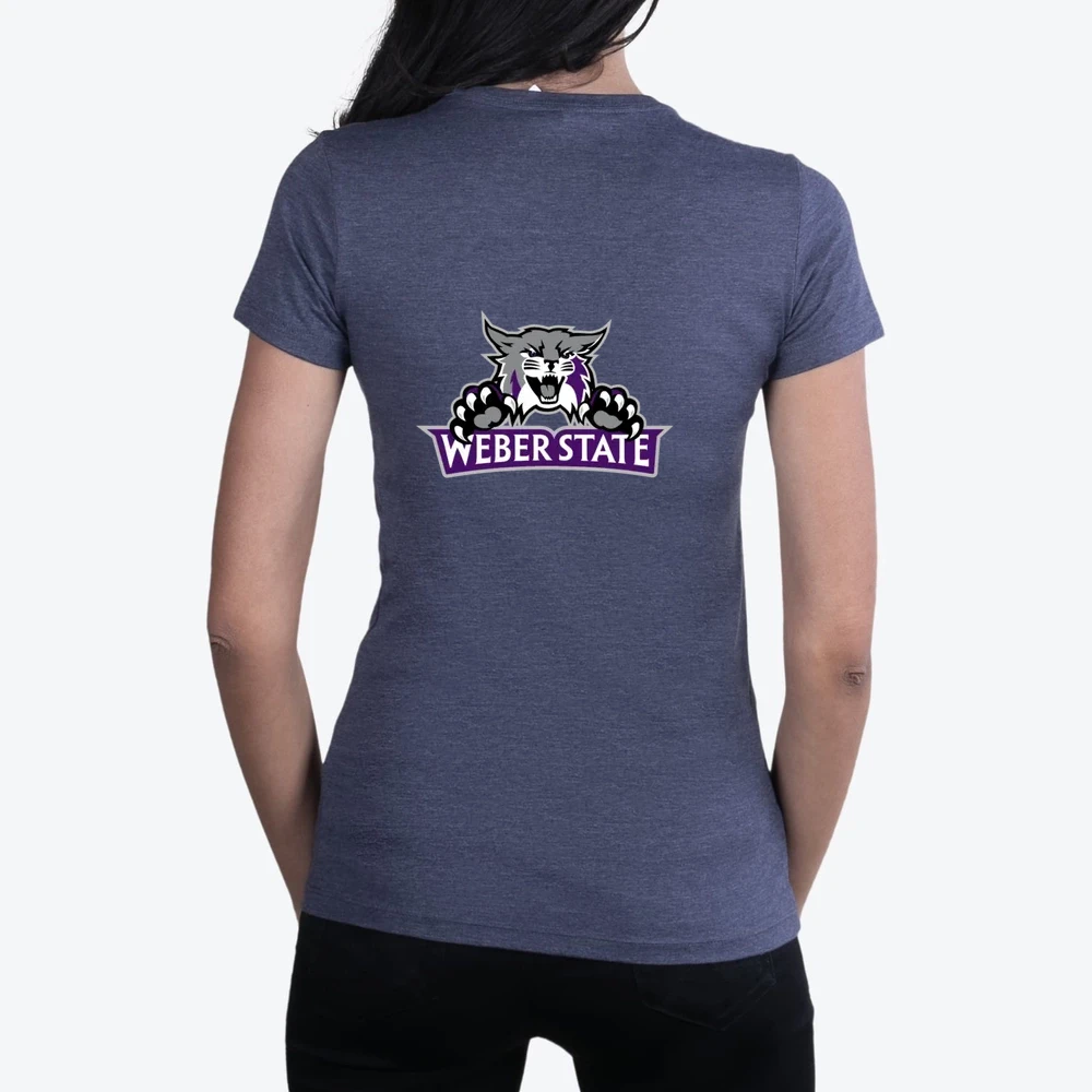 Weber State College Ncaa Long Sleeve Tee Ppweb03