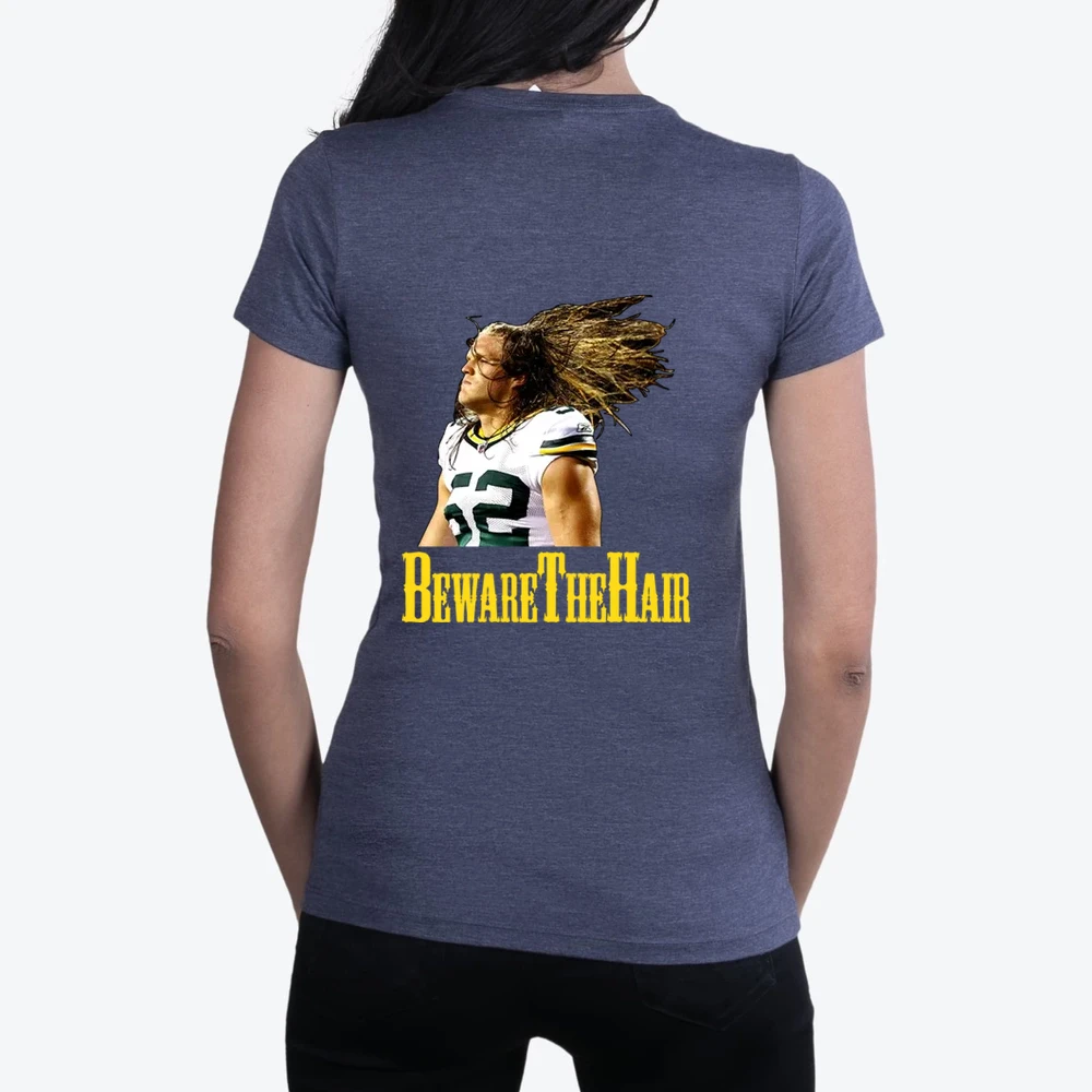 Clay Matthews Beware The Hair Green Bay Football