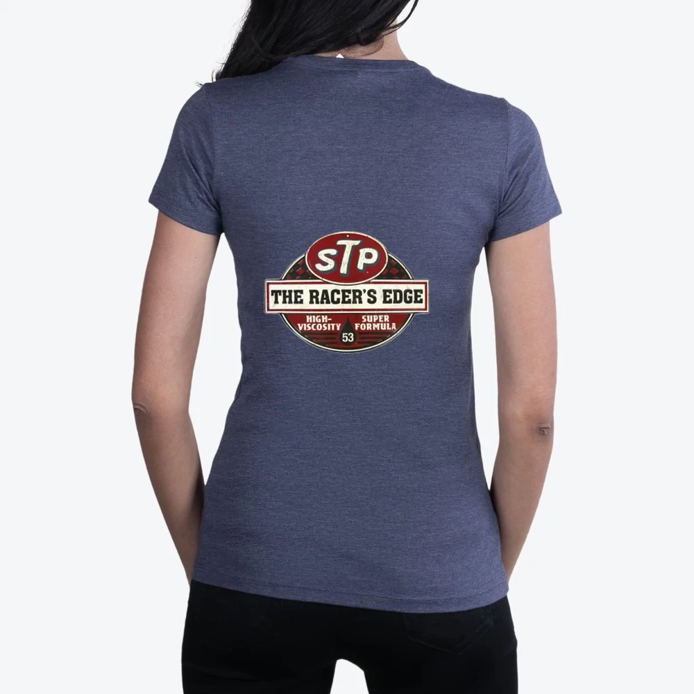 Stp Oil Vintage Logo Racers Edge Distressed Logo