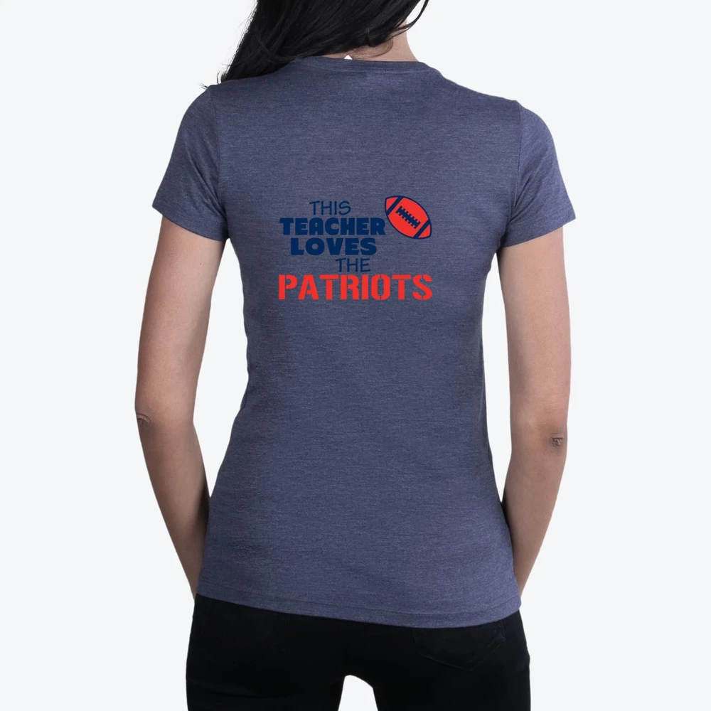 This Teacher Loves The Patriots Football New England Patriots Team Colors