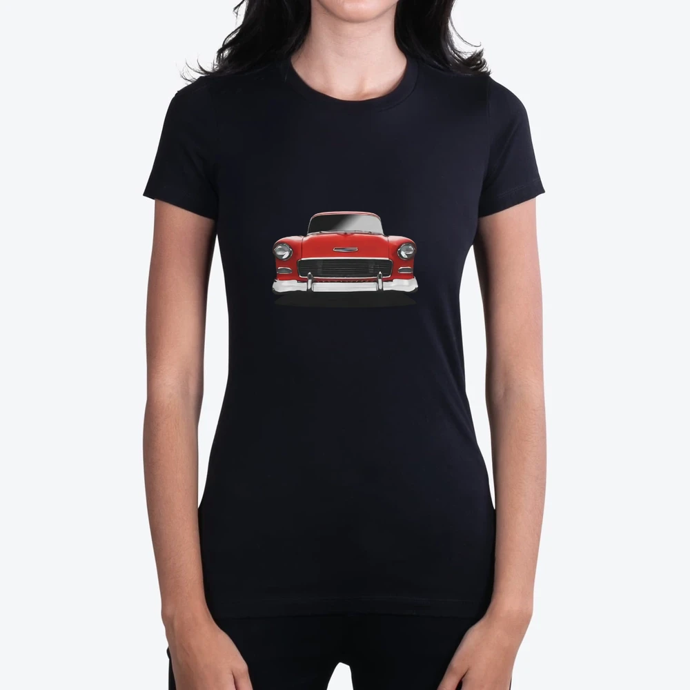 1955 Belair Front Red