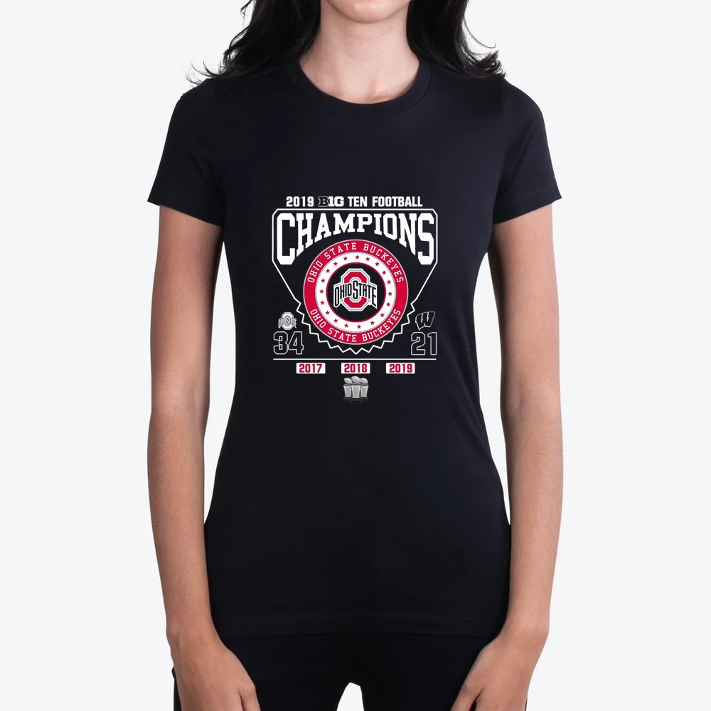 2019 Big Ten Football Champions Ohio State Buckeyes 34 21