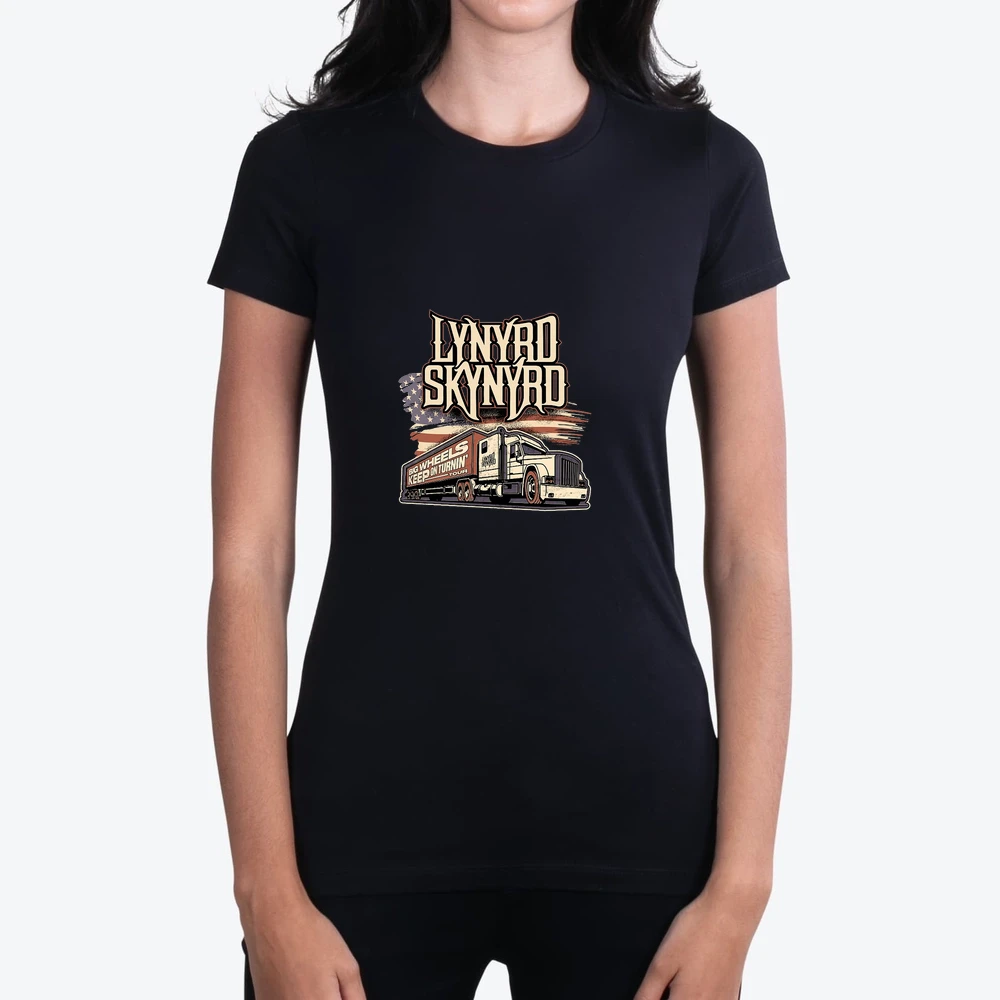 Big Wheels Keep On Turnin Tour 2022 Lynyrd Skynyrd Vintage Double Sided Unsiex