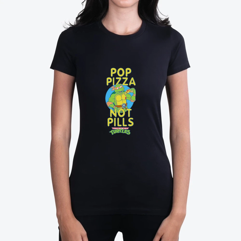 Pop Pizza Not Pills Teenage Mutant Ninja Turtles