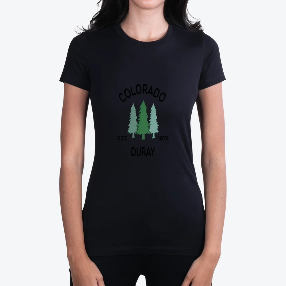 Ouray Colorado Rocky Mountains Evergreen Novelty