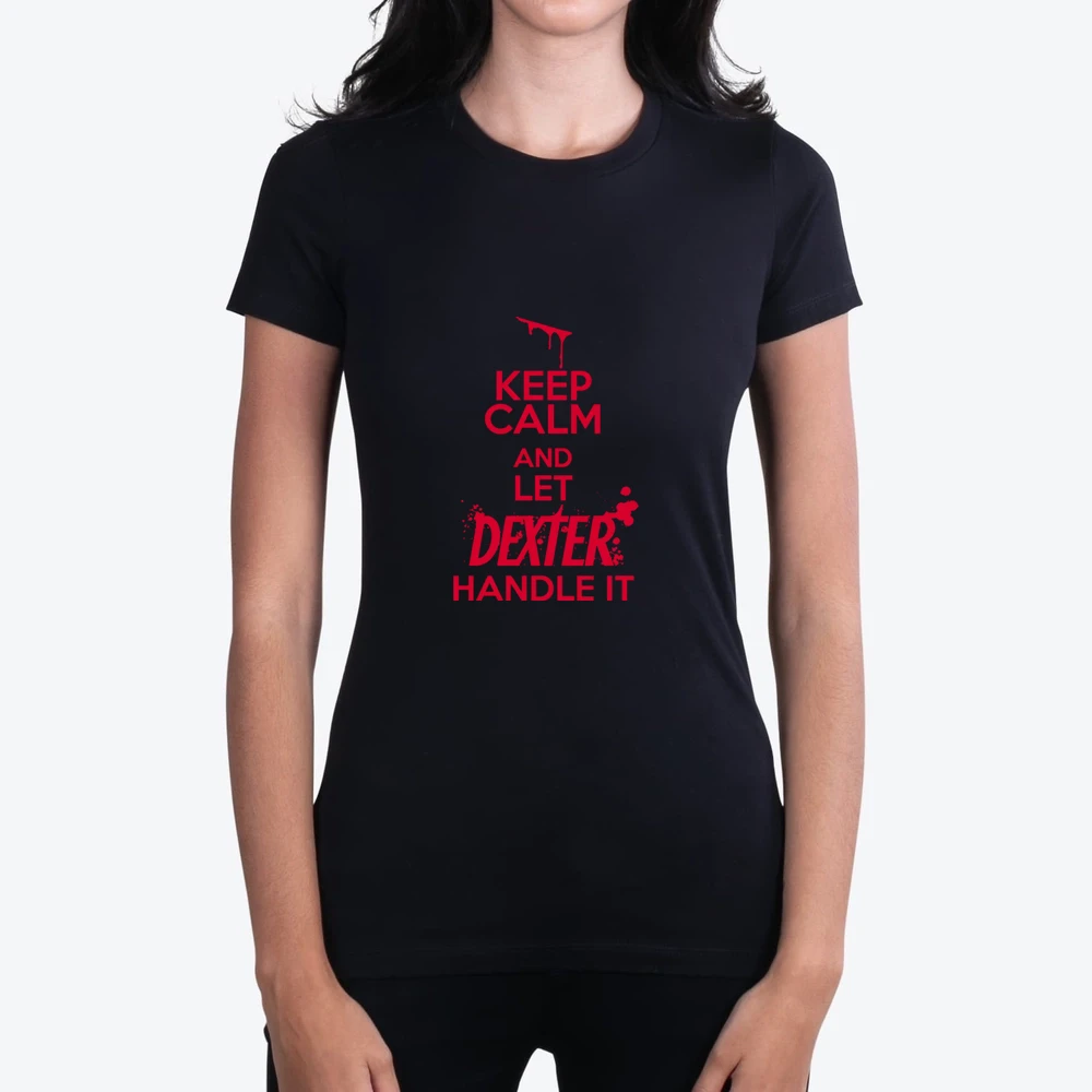 New Dexter Morgan Keep Calm And Let Dexter Handle It Cool Navy