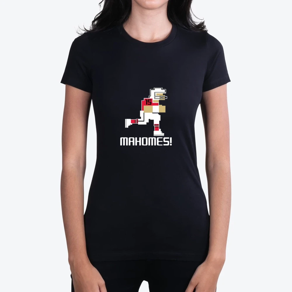 Patrick Mahomes 15 Tecmo Bowl Kansas City Football Athlete Fan