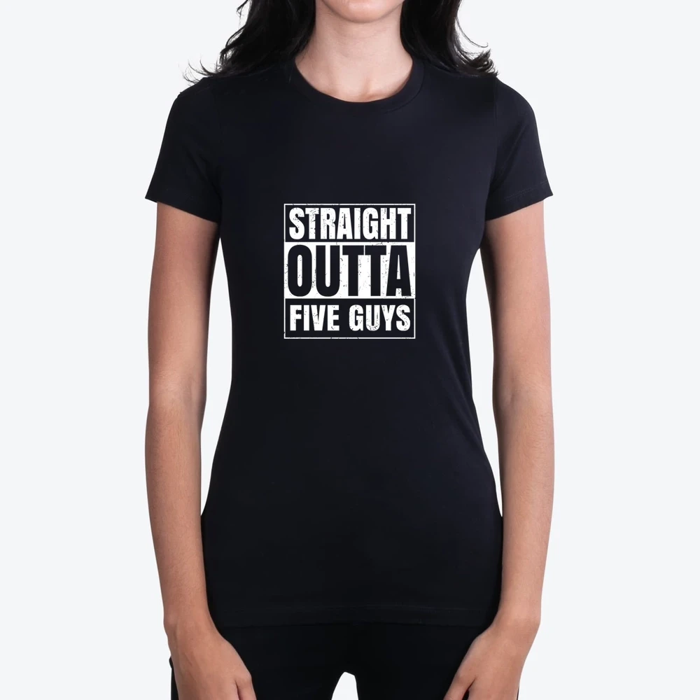 Straight Outta Five Guys Restaurant Fast Food Chain Eatery Compton Parody