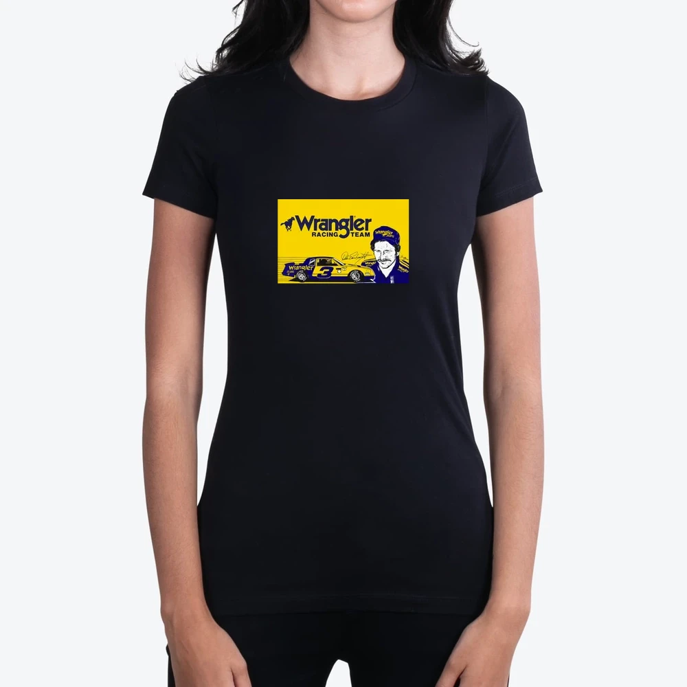 Wrangler Racing Team Ralph Dale Earnhardt Nascar Stock Car Fan