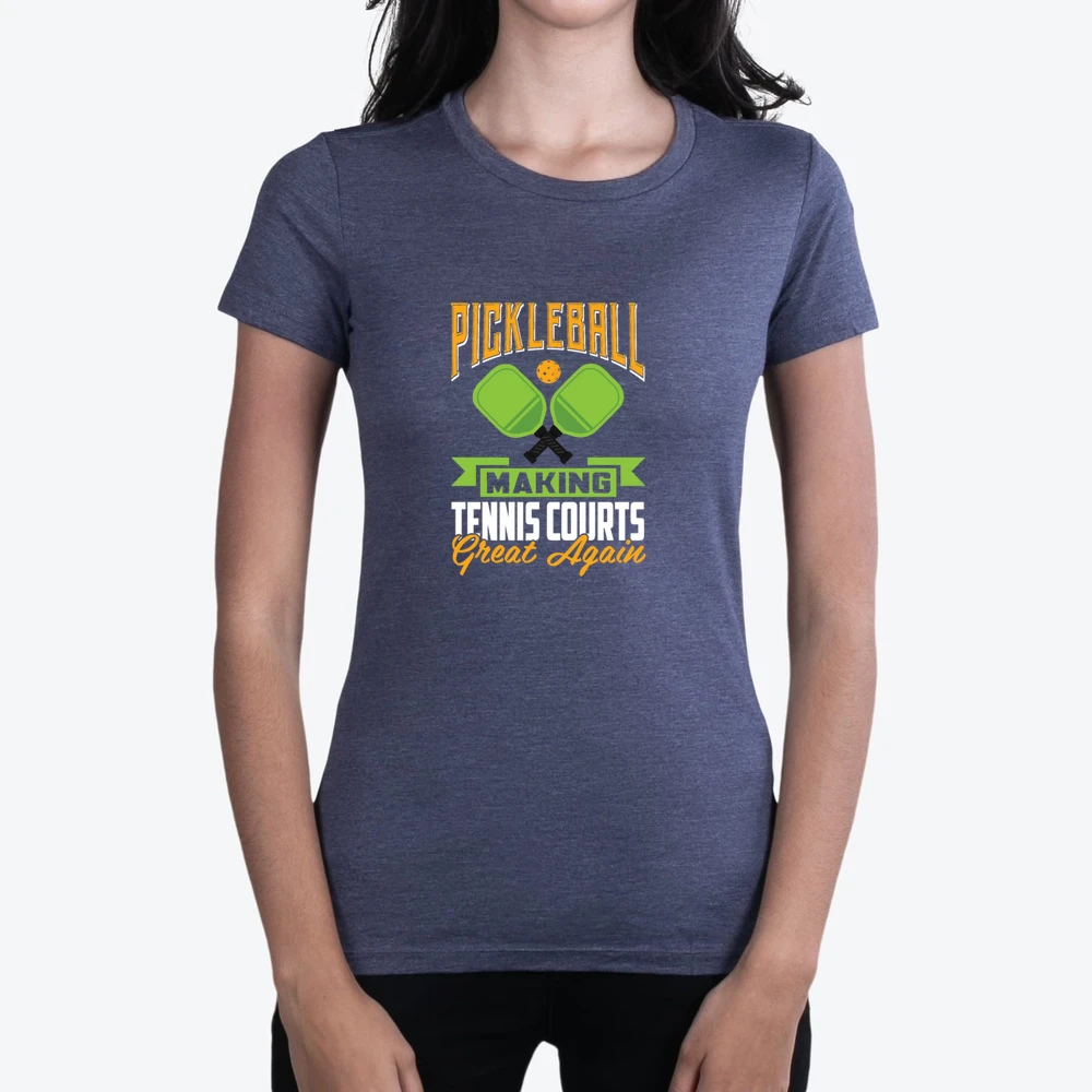 Pickleball Makes Tennis Courts Great Again Funny