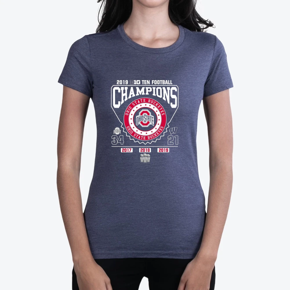 2019 Big Ten Football Champions Ohio State Buckeyes 34 21