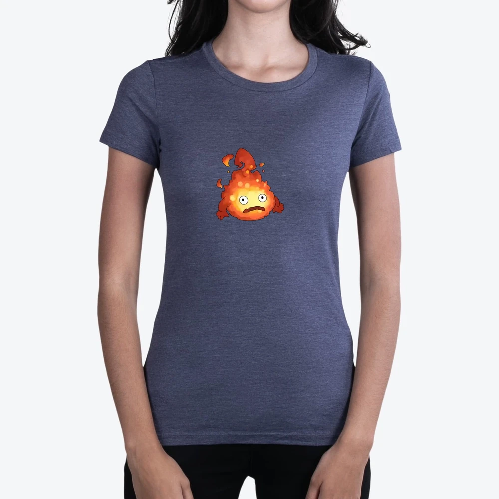 Howls Moving Castle Calcifer White Studio Ghibli