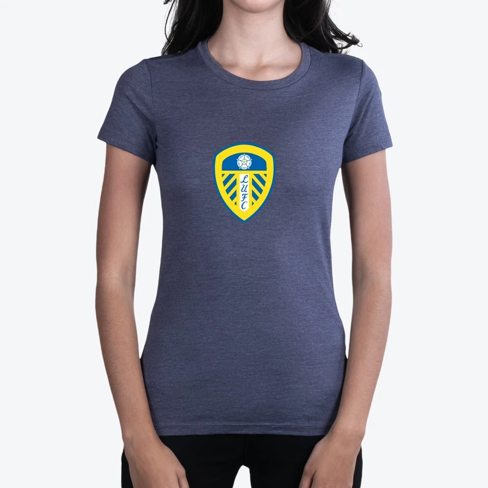 Leeds United Fc Badge Football Soccer Club Uk Premier League Biesla White