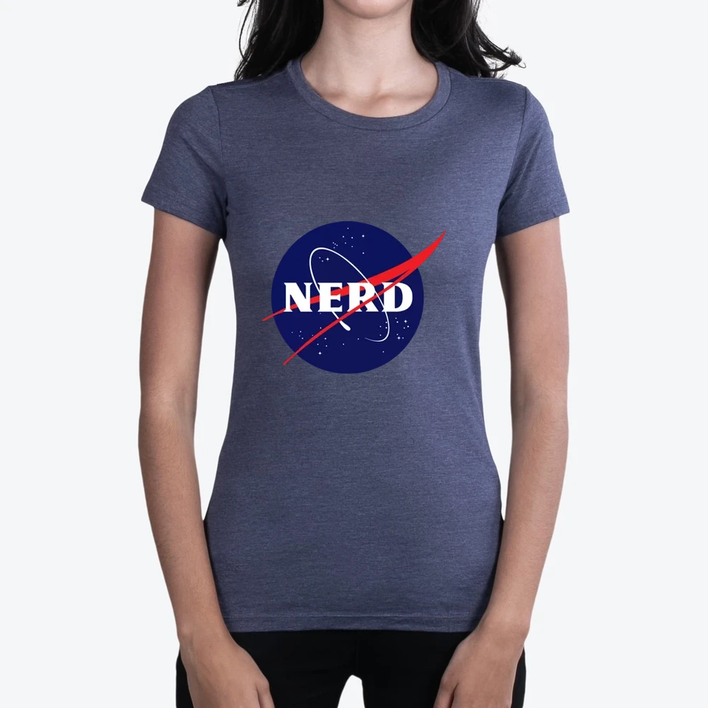 Nasa Nerd Logo Parody