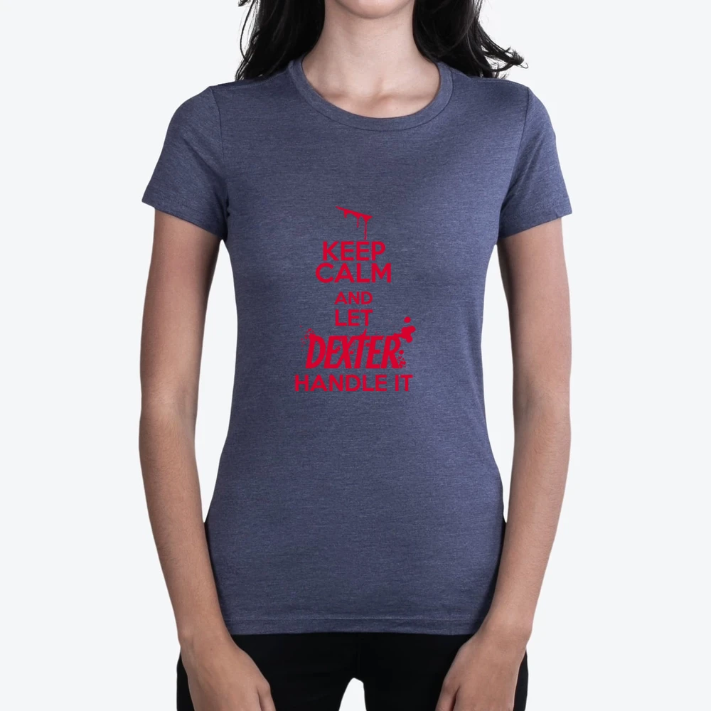 New Dexter Morgan Keep Calm And Let Dexter Handle It Cool Navy