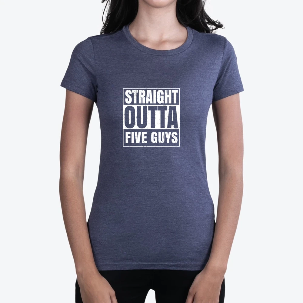 Straight Outta Five Guys Restaurant Fast Food Chain Eatery Compton Parody