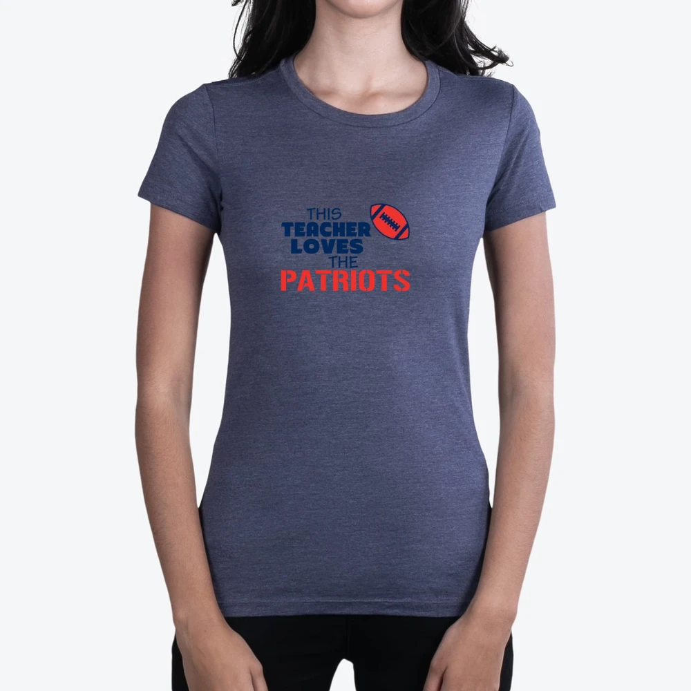 This Teacher Loves The Patriots Football New England Patriots Team Colors