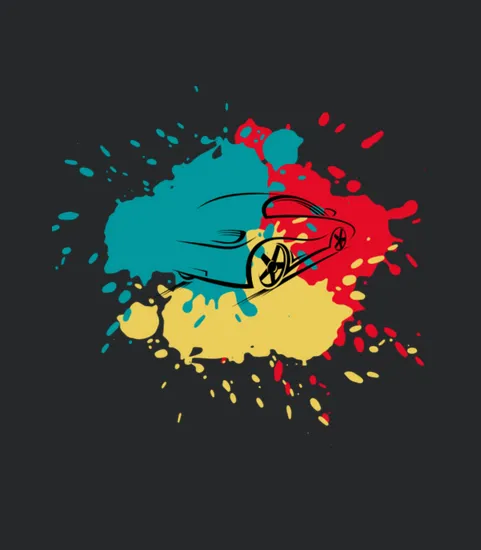 Car Race Retro Style