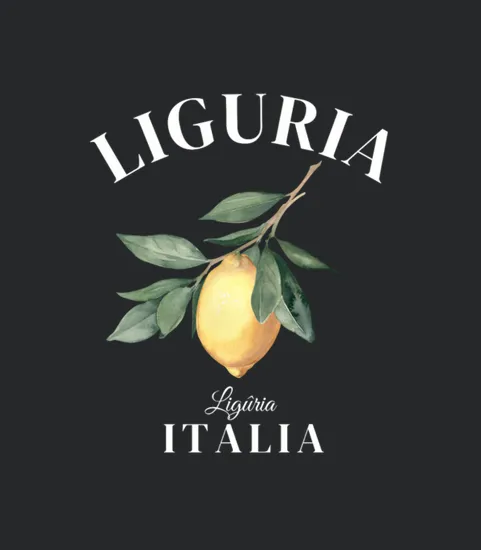 Liguria Italy Retro Lemon Design