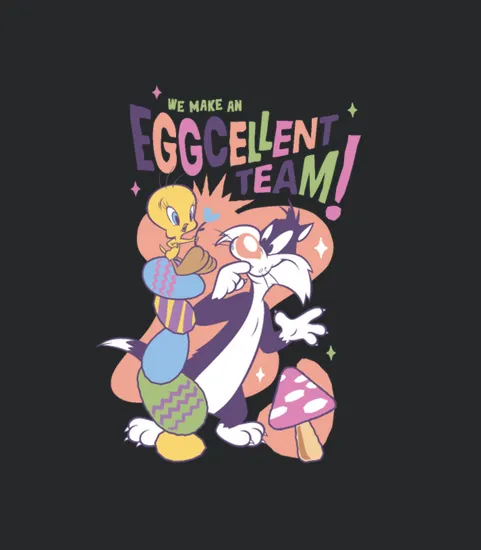 Looney Tunes Tweety And Sylvester Eggcellent Team