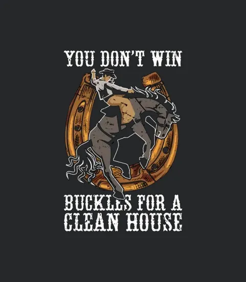 Bareback Riding You Dont Win Buckles Horse Riding