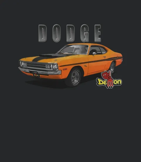 1972 Dodge Dart Demon Orange