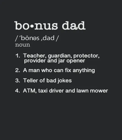 Bonus Dad Definition T Funny Fathers Day Gift Tee