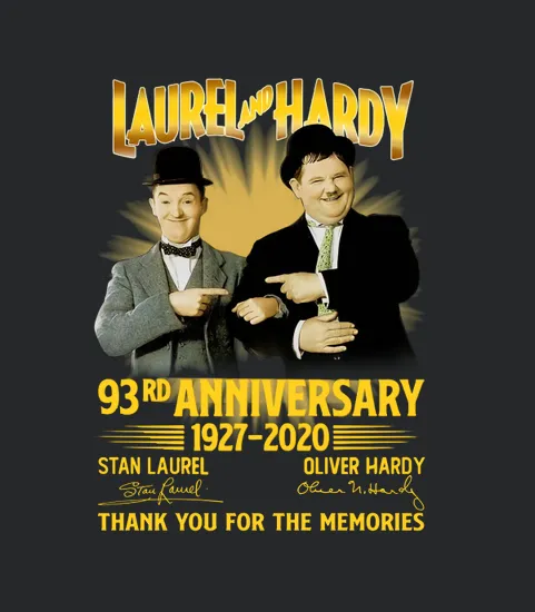 Laurel And Hardy 93rd Anniversary 19272020 Signatures Thank You For The Memories