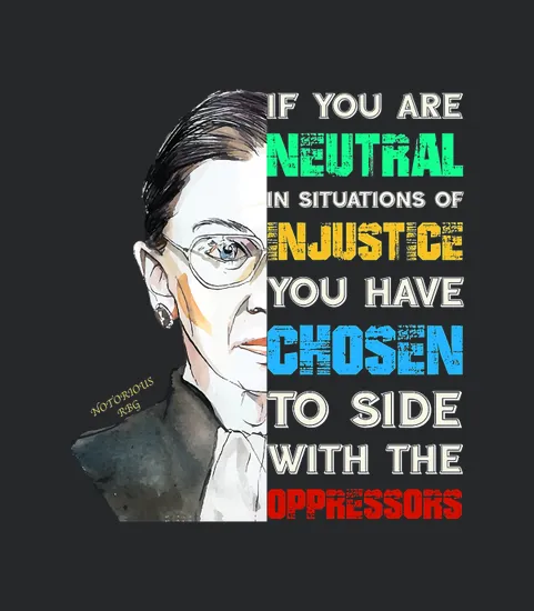 Notorious Rbg Ruth Bader Ginsburg Feminist Quote